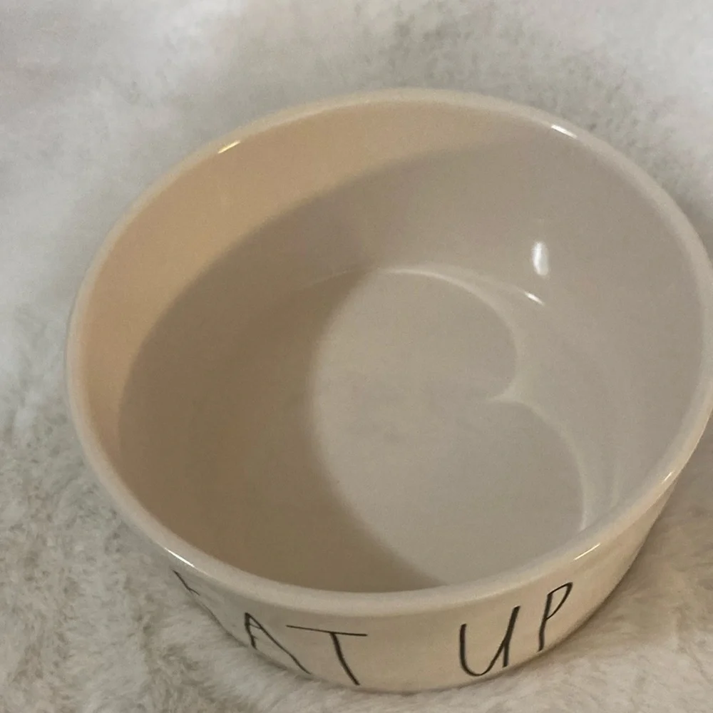 Rae Dunn Eat Up Pet Bowl